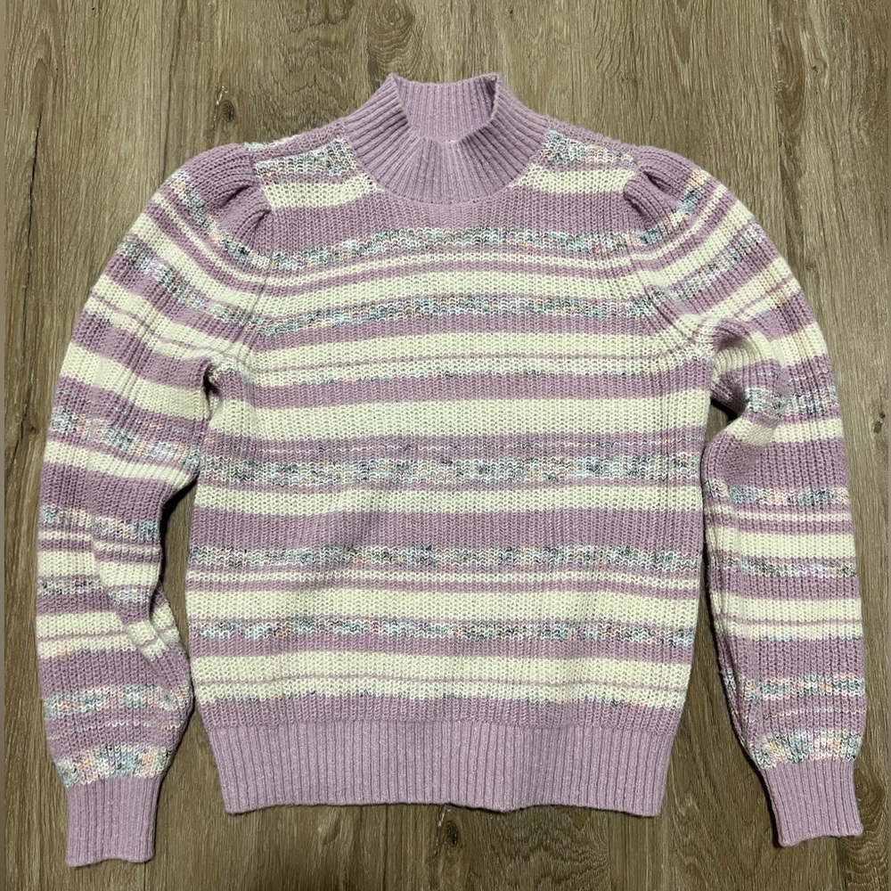 Loft Lilac Lavender Spring Sweater